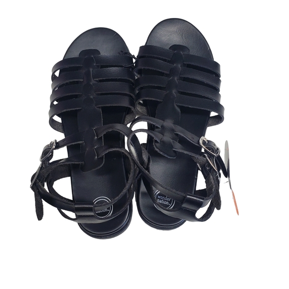 NWT Wonder Nation Girls Gladiator Sandals  Spring/Summer Size 5 - Picture 7 of 9